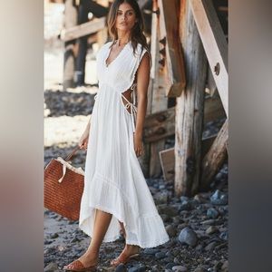 NWT | Anthropologie | The Silvana High Love | Cover Up 2X | Summer Dress | White